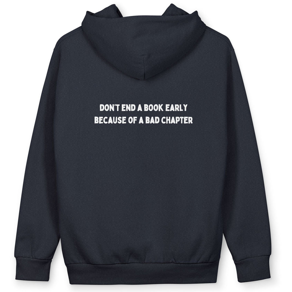 ''don't end a book '' - Oversized Hoodie