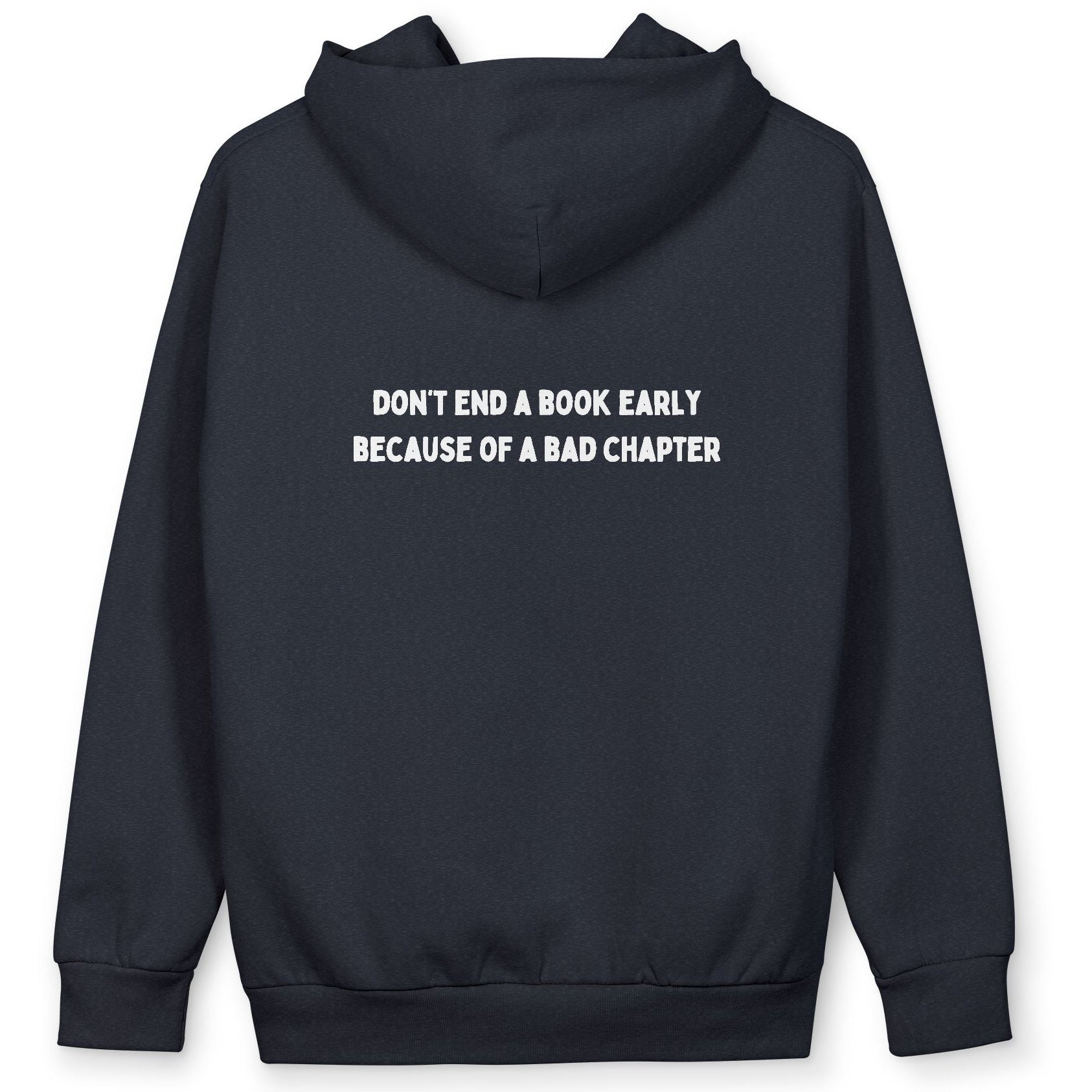 ''don't end a book '' - Oversized Hoodie