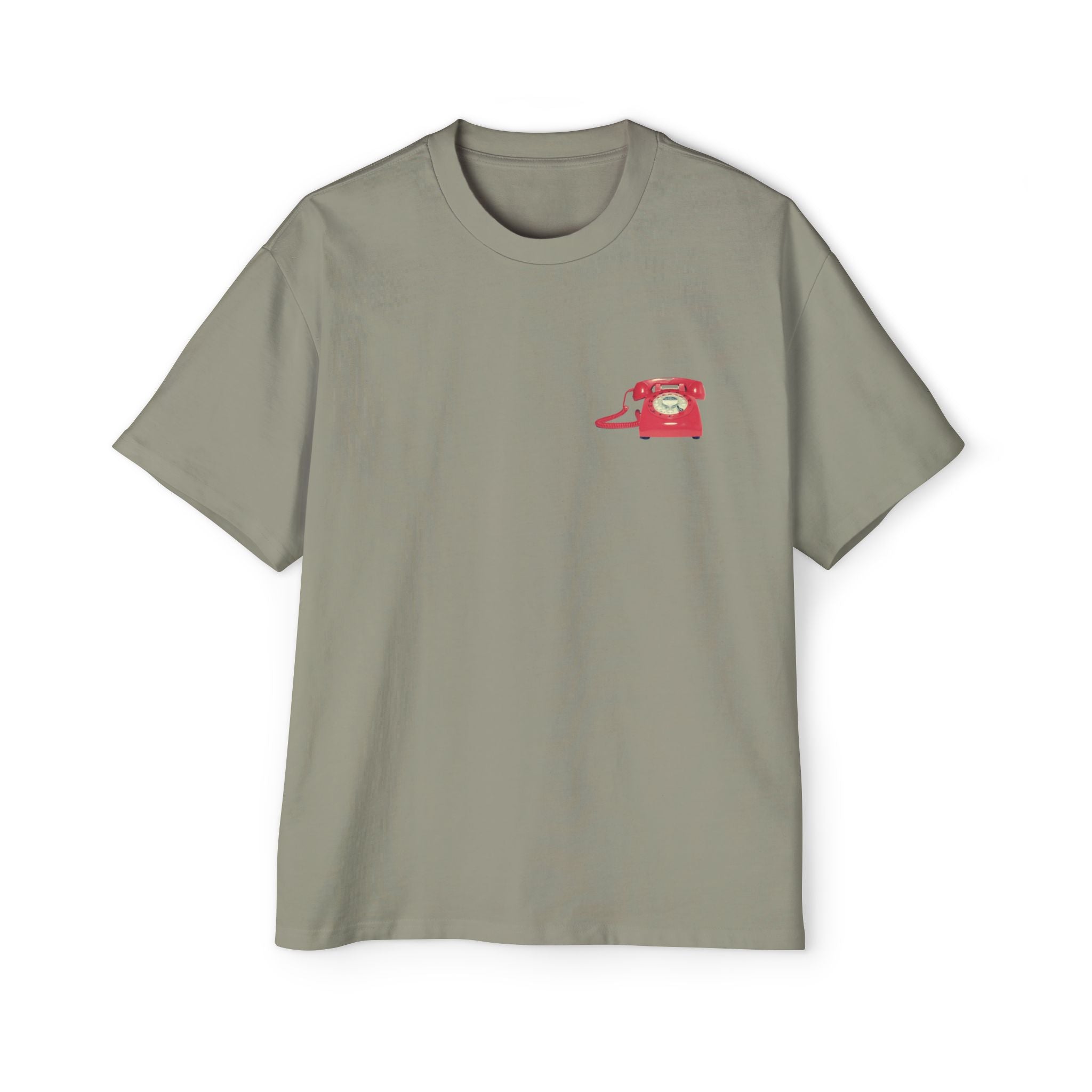 Retro Red Rotary Phone tee |  T-Shirt