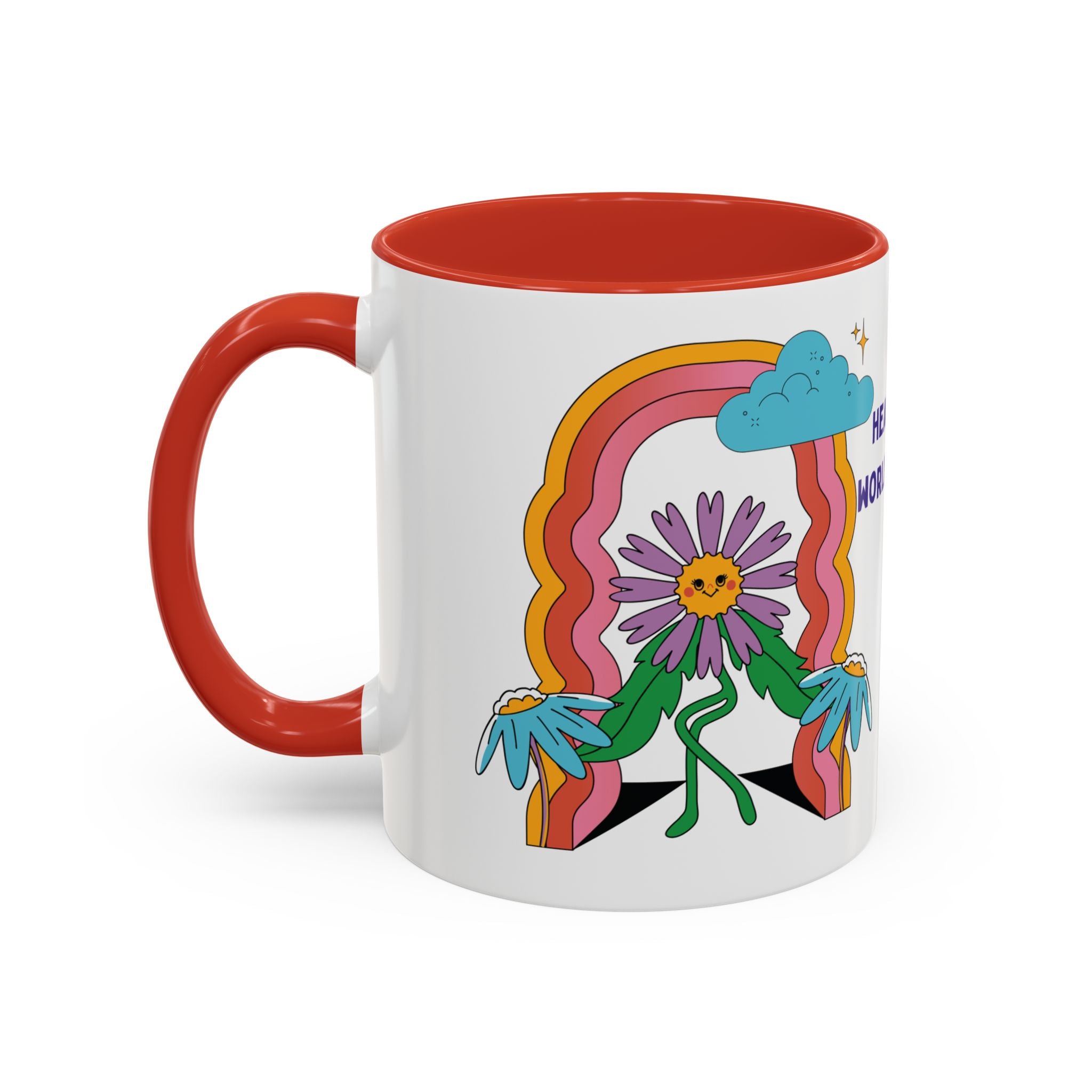 Inspirational Healing Coffee Mug — "Healing in an Unhealed World" Accent Mug
