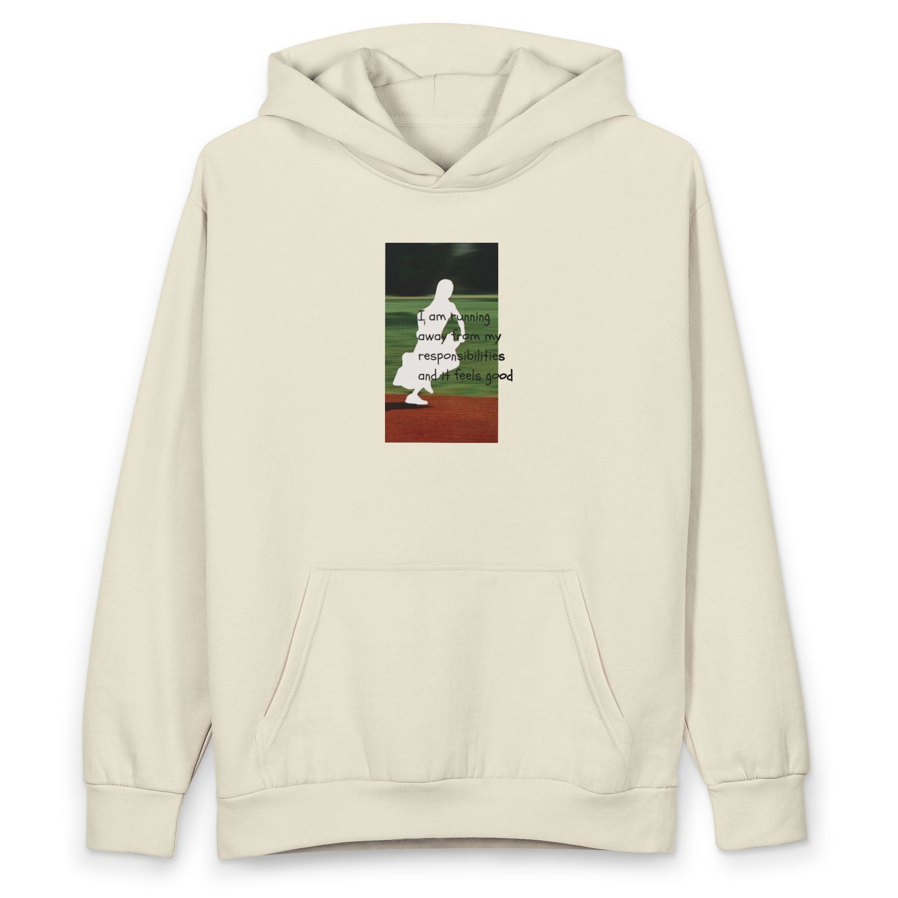 Baseball Player Silhouette Hoodie | Vintage Field Graphic, Sports Apparel