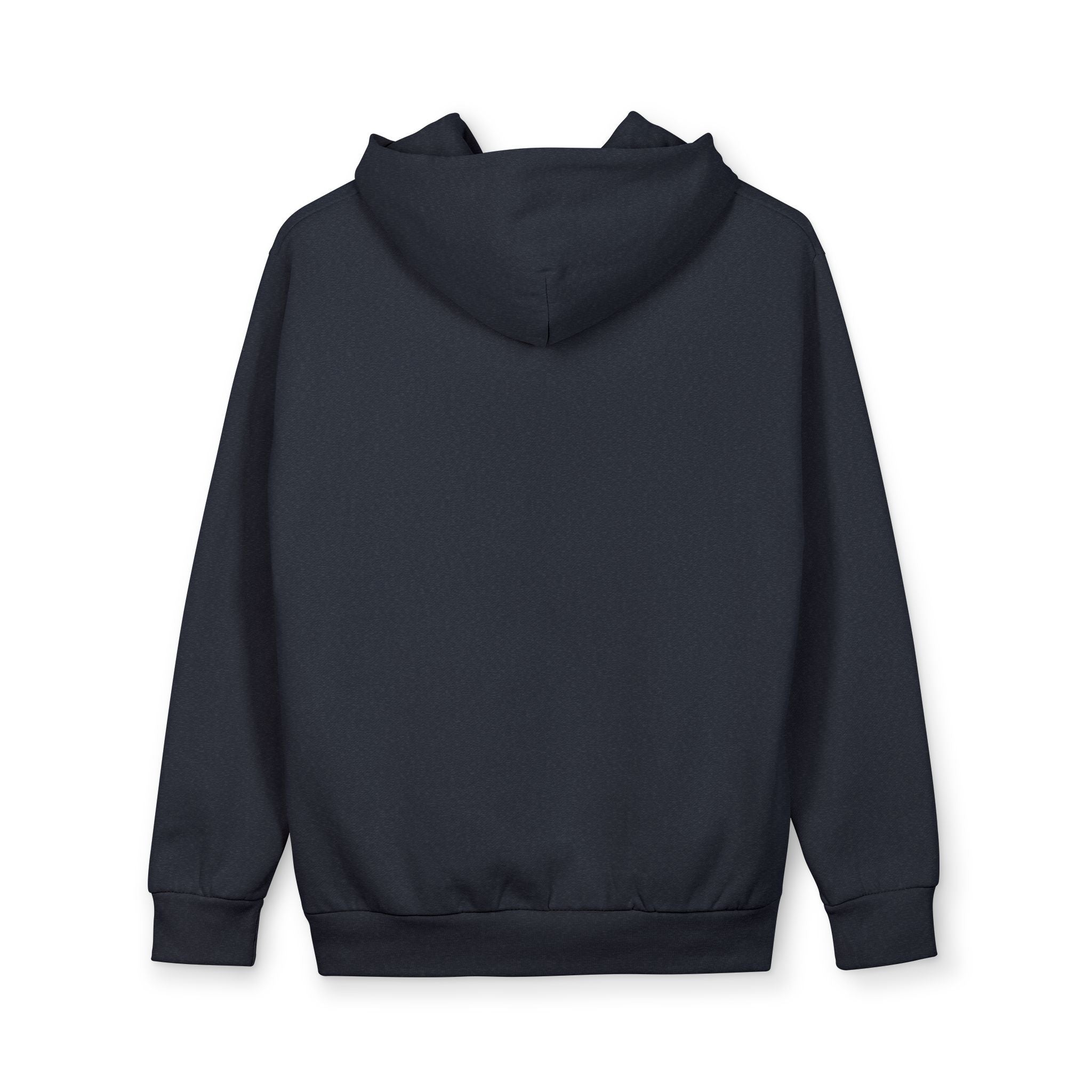 Contemplative Silhouette Hoodie | Blue Figure Graphic Pullover