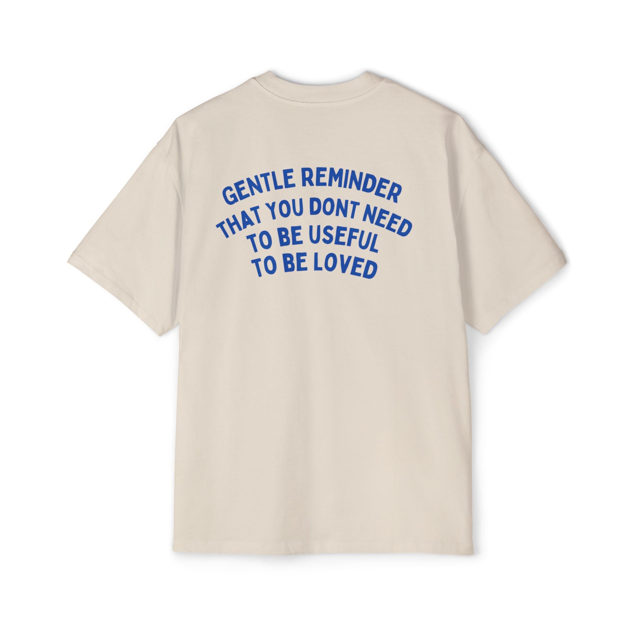 “Gentle Reminder ”-oversized t-shirt