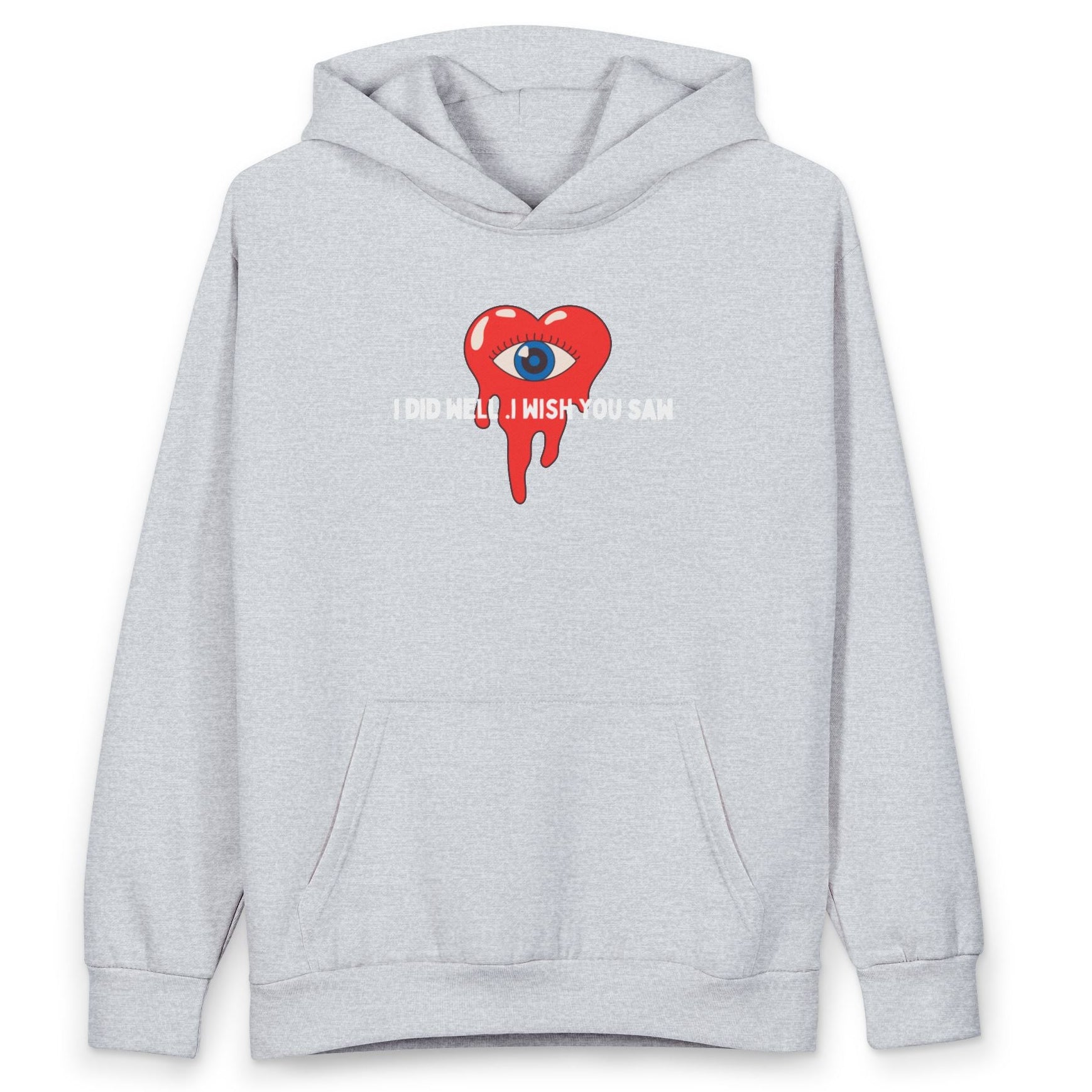'Wish you saw'  - Oversized hoodie