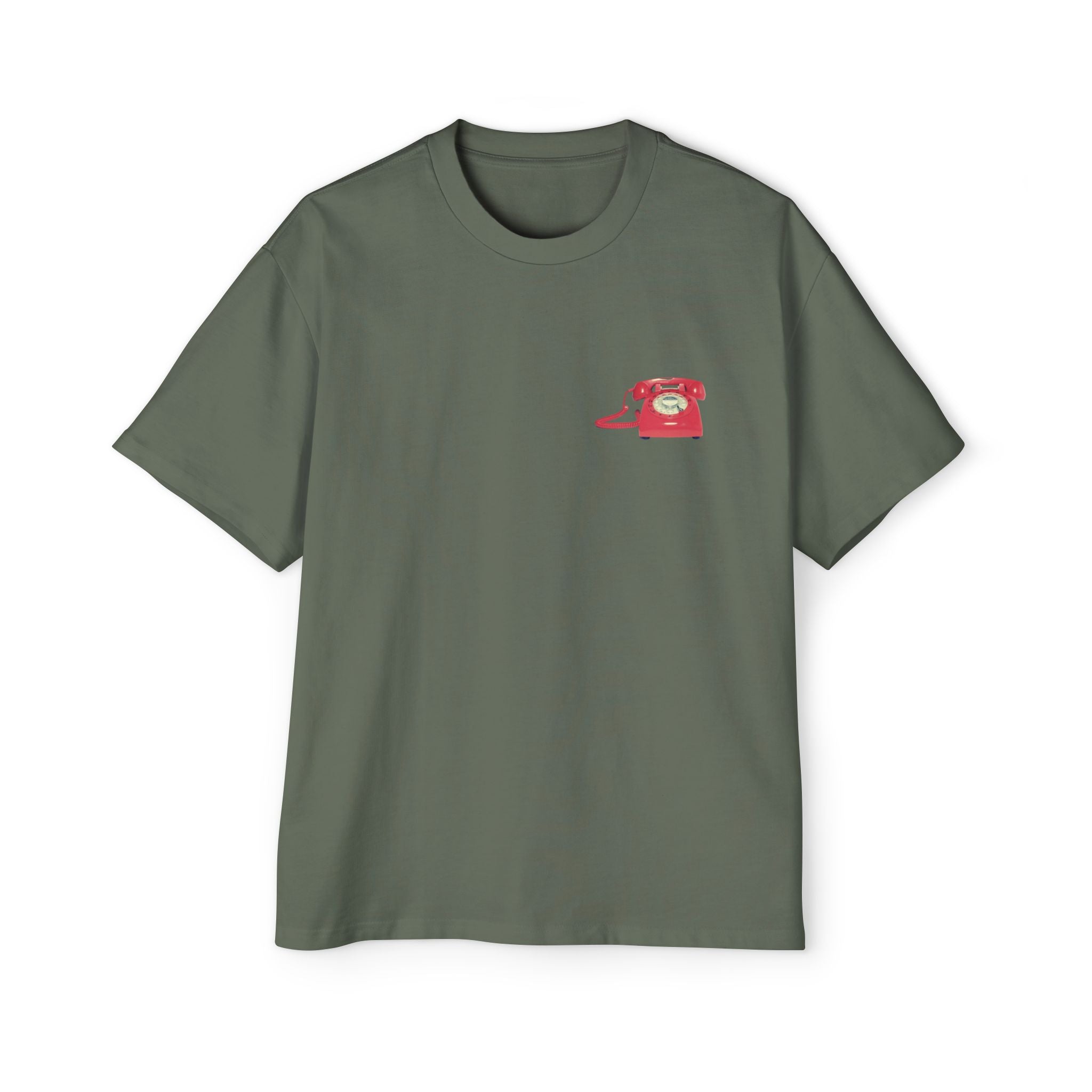 Retro Red Rotary Phone tee |  T-Shirt