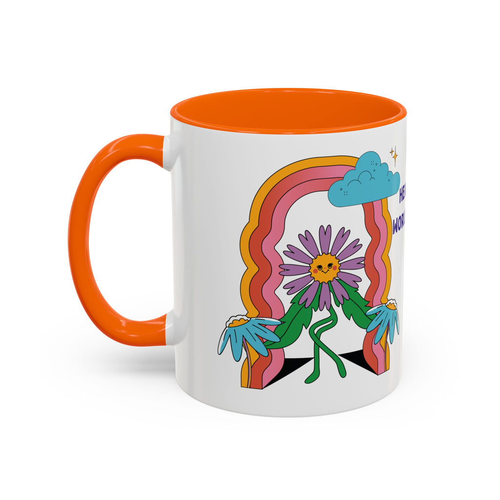 Inspirational Healing Coffee Mug — "Healing in an Unhealed World" Accent Mug