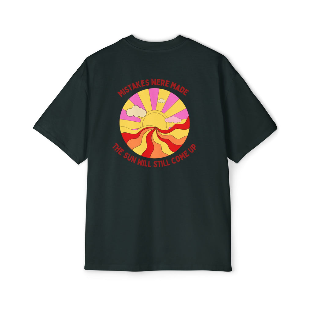 'mistakes happen'-Oversized T-shirt