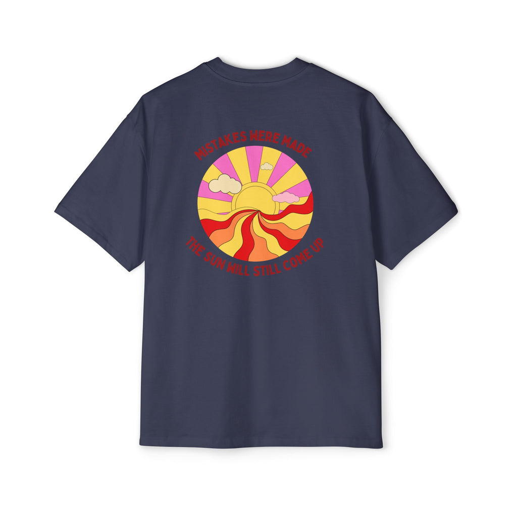 'mistakes happen'-Oversized T-shirt