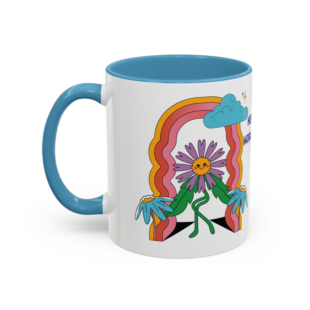 Inspirational Healing Coffee Mug — "Healing in an Unhealed World" Accent Mug