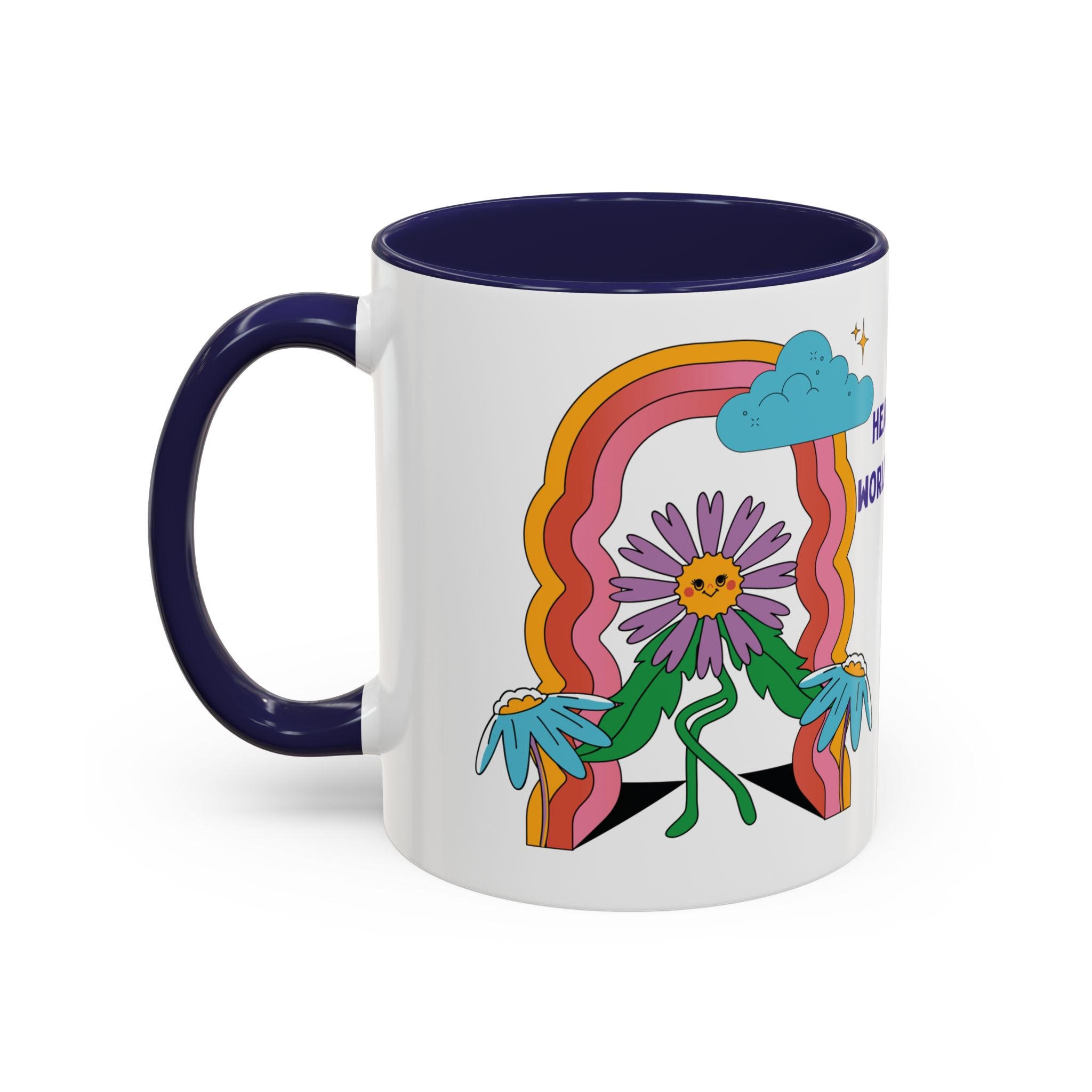 Inspirational Healing Coffee Mug — "Healing in an Unhealed World" Accent Mug
