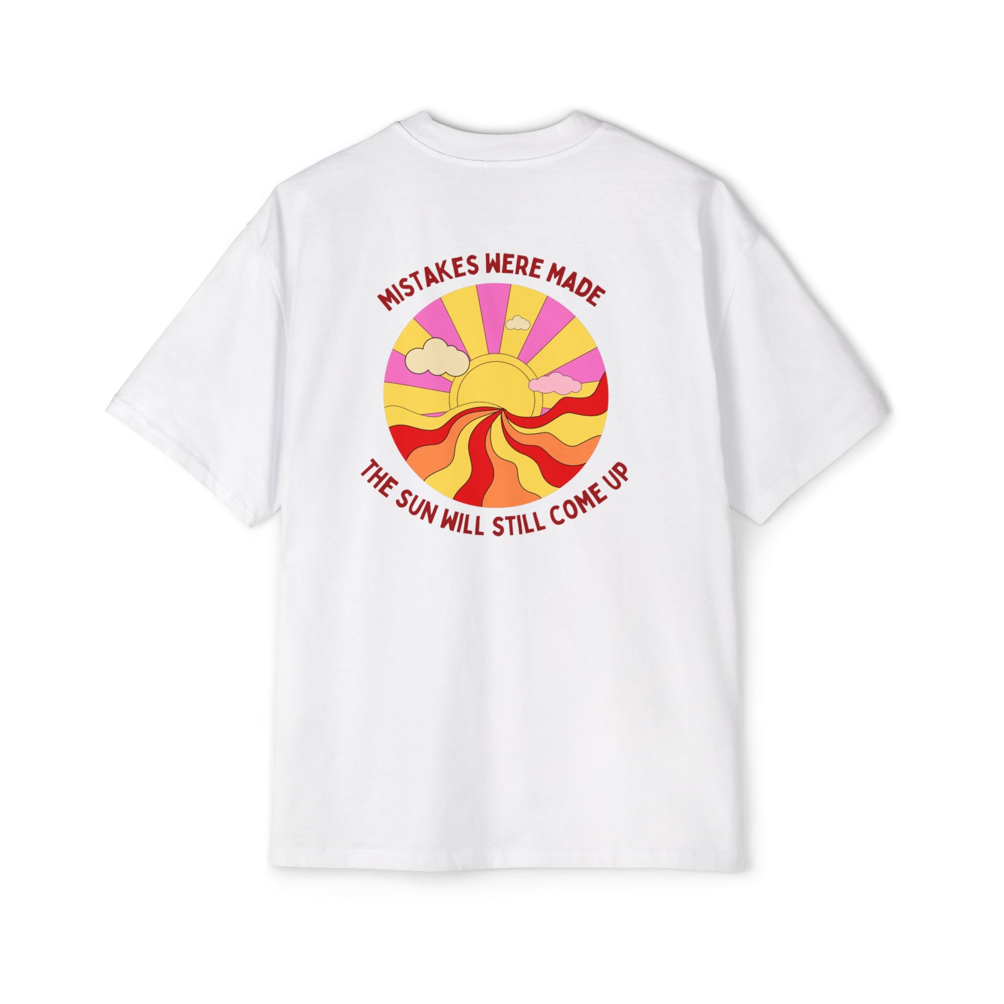 'mistakes happen'-Oversized T-shirt