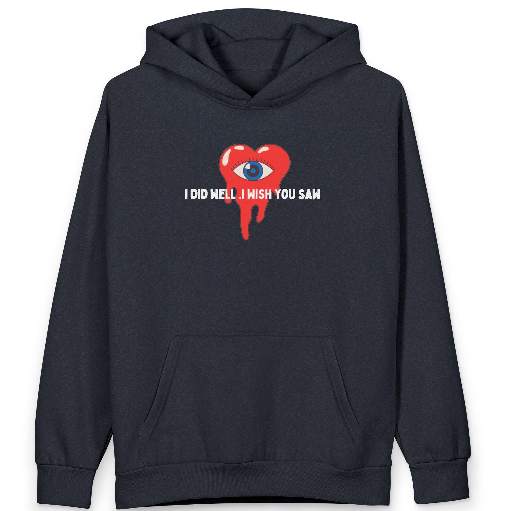 'Wish you saw'  - Oversized hoodie
