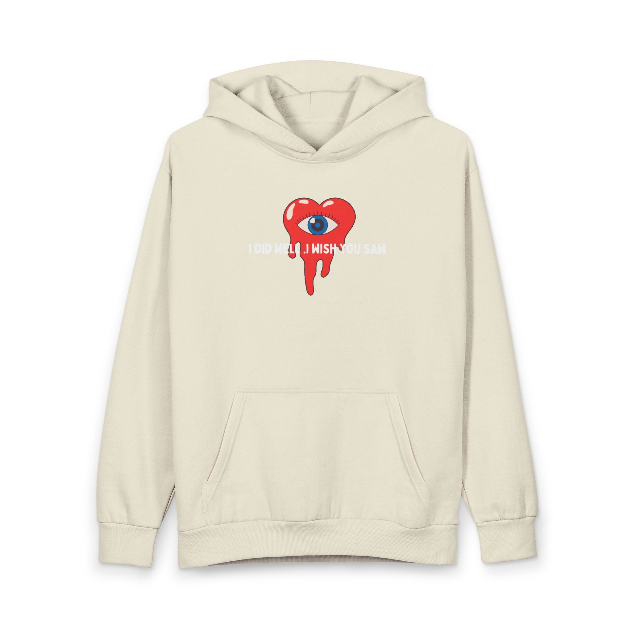 'Wish you saw'  - Oversized hoodie