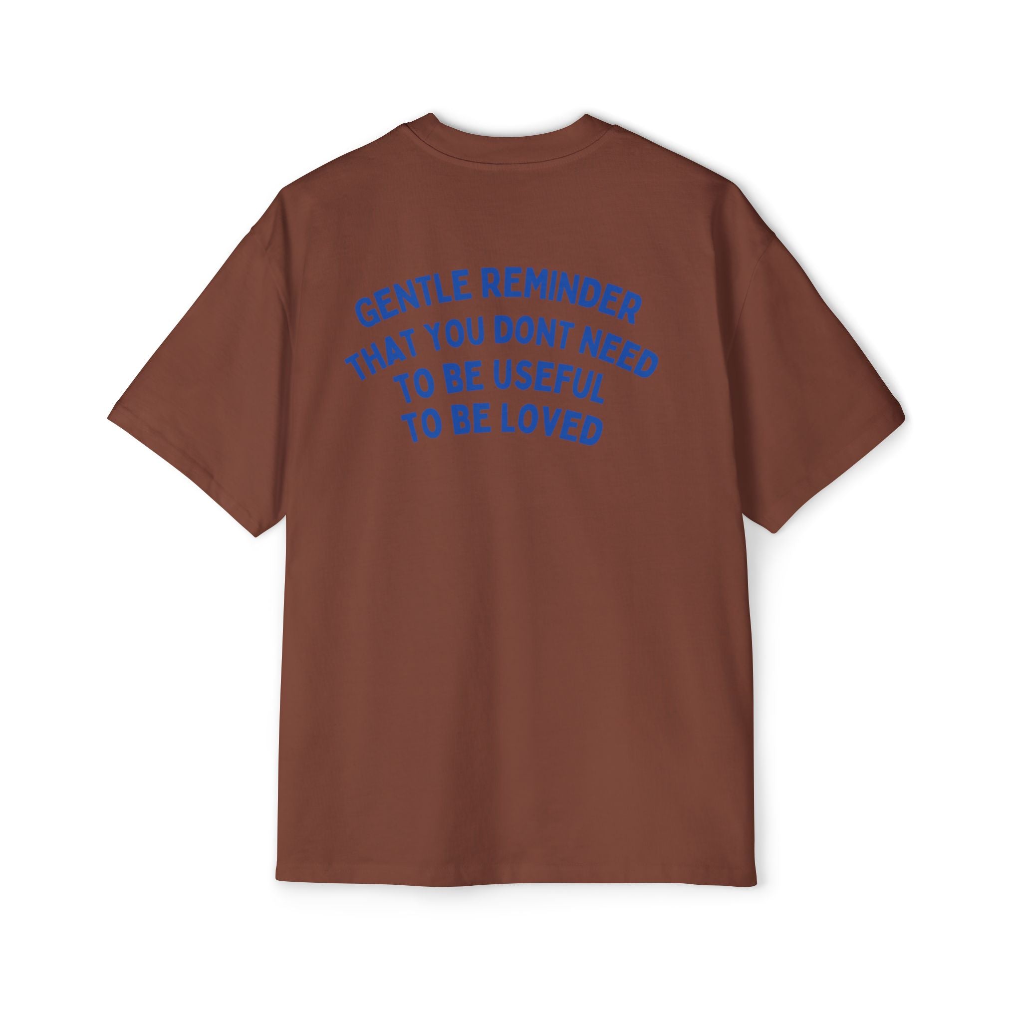 “Gentle Reminder ”-oversized t-shirt