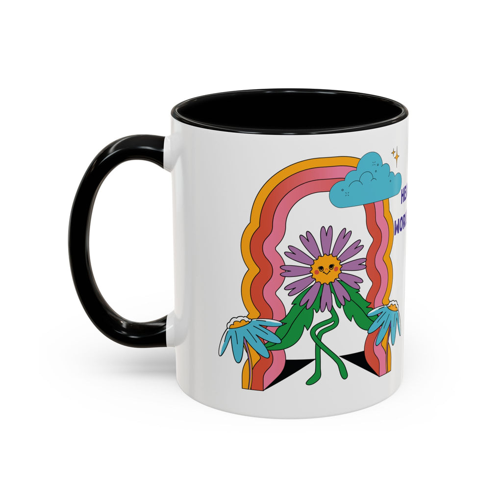 Inspirational Healing Coffee Mug — "Healing in an Unhealed World" Accent Mug