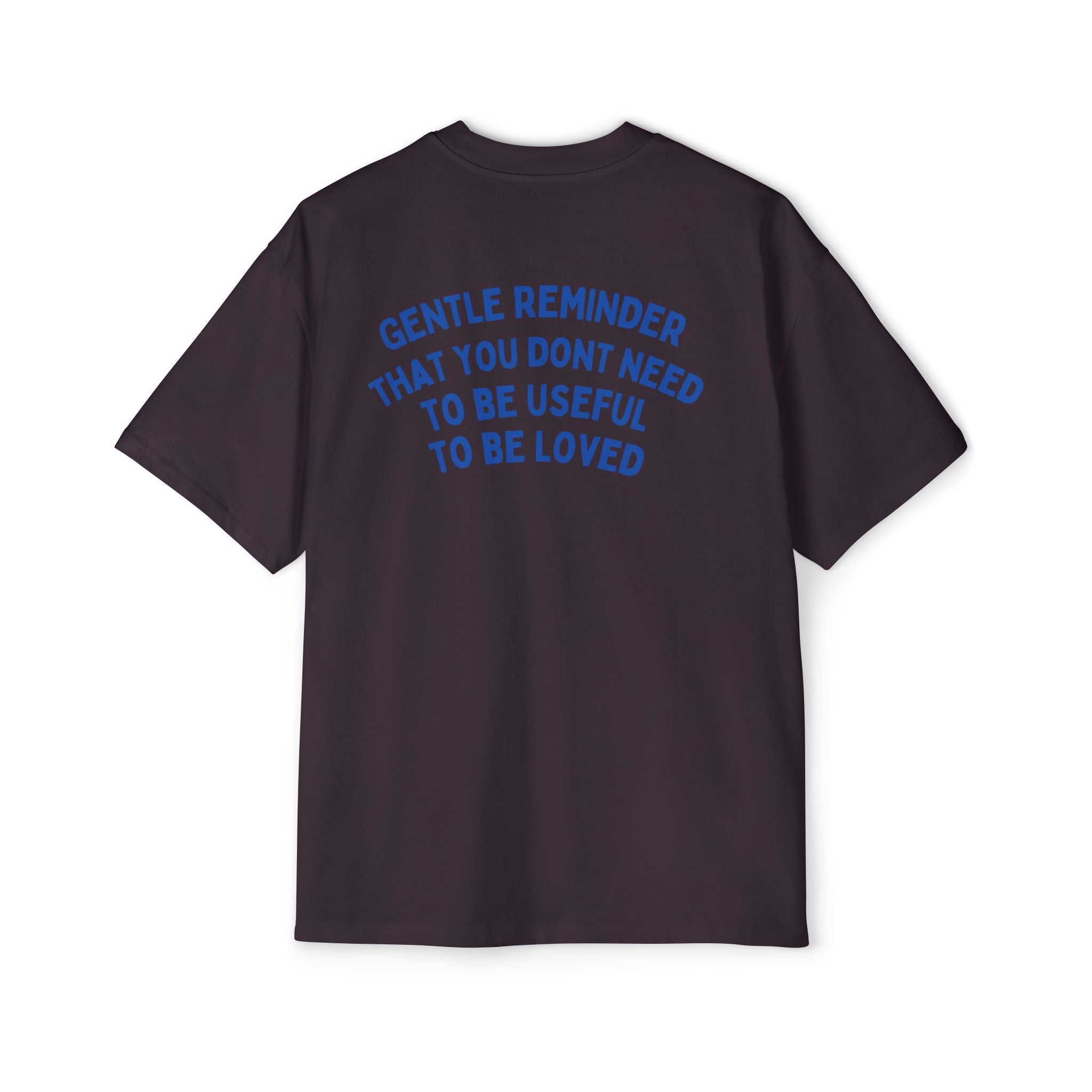 “Gentle Reminder ”-oversized t-shirt