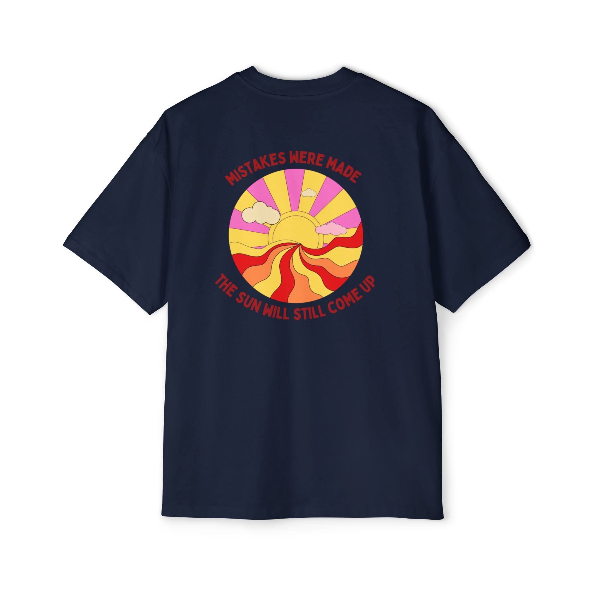 'mistakes happen'-Oversized T-shirt
