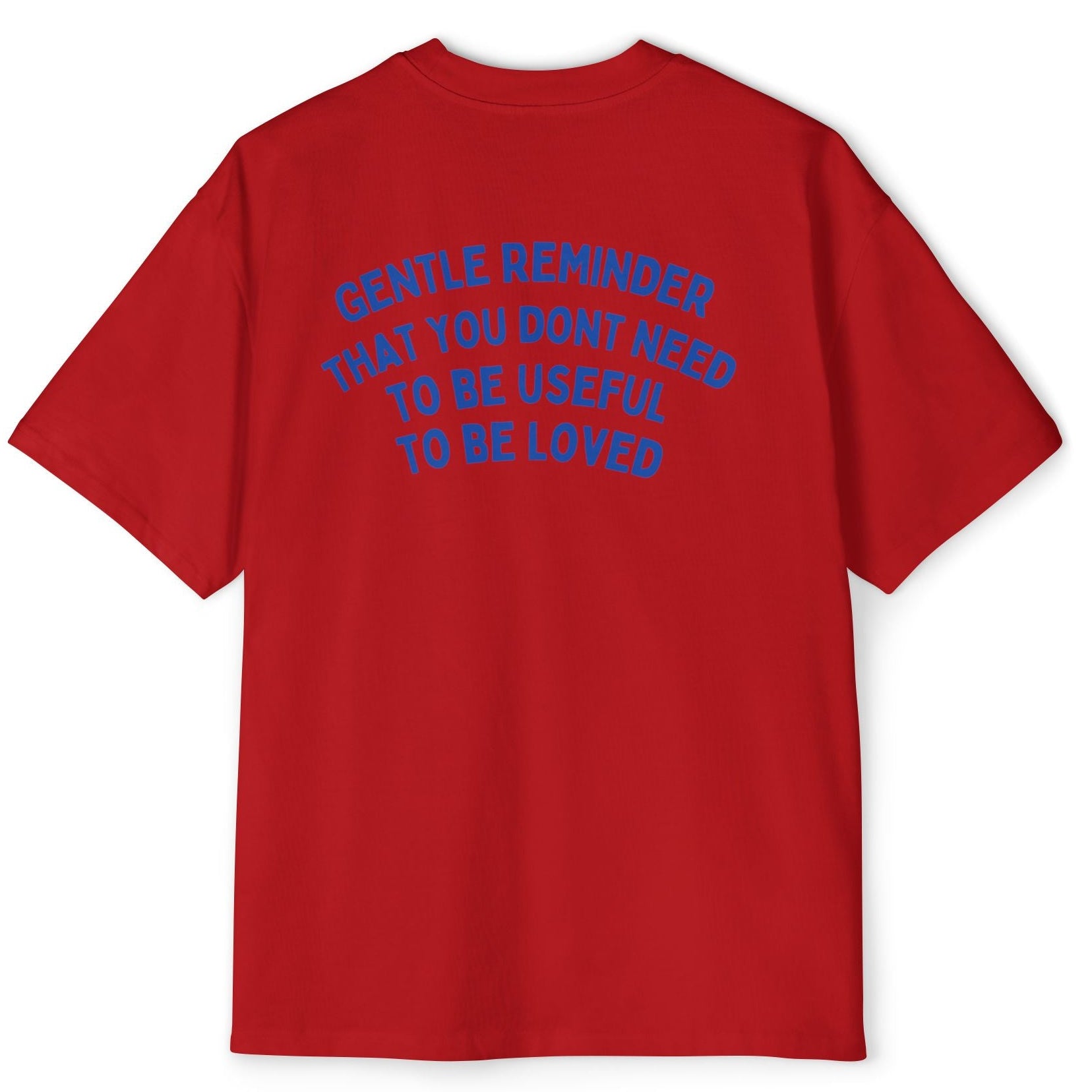 “Gentle Reminder ”-oversized t-shirt