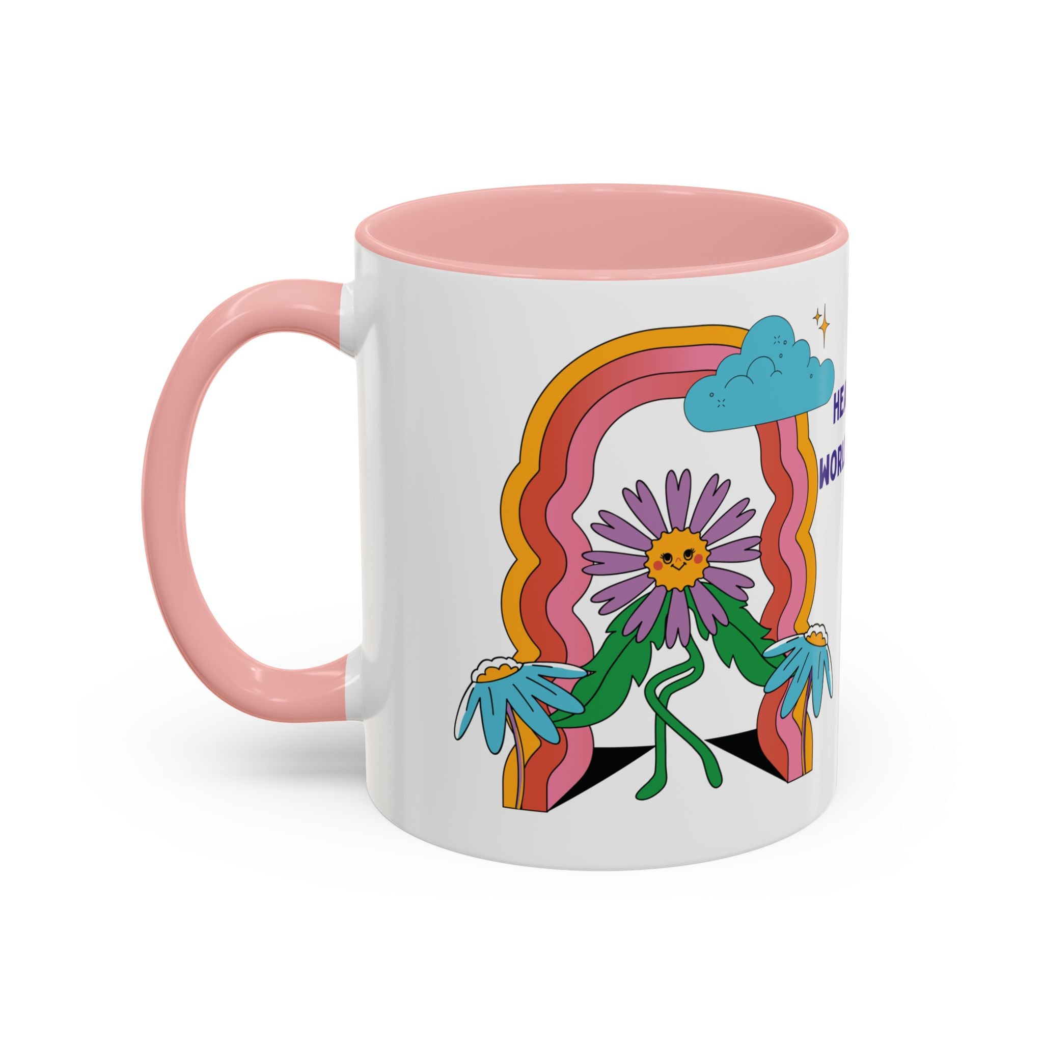 Inspirational Healing Coffee Mug — "Healing in an Unhealed World" Accent Mug